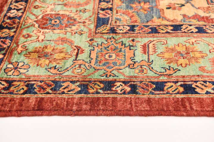 7' 3 x 9' 11 Hand Knotted Ariana Ziegler Oriental Rug