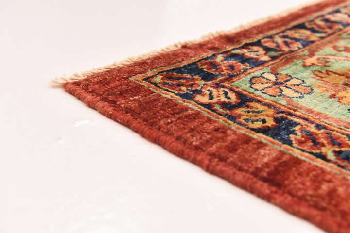 7' 3 x 9' 11 Hand Knotted Ariana Ziegler Oriental Rug