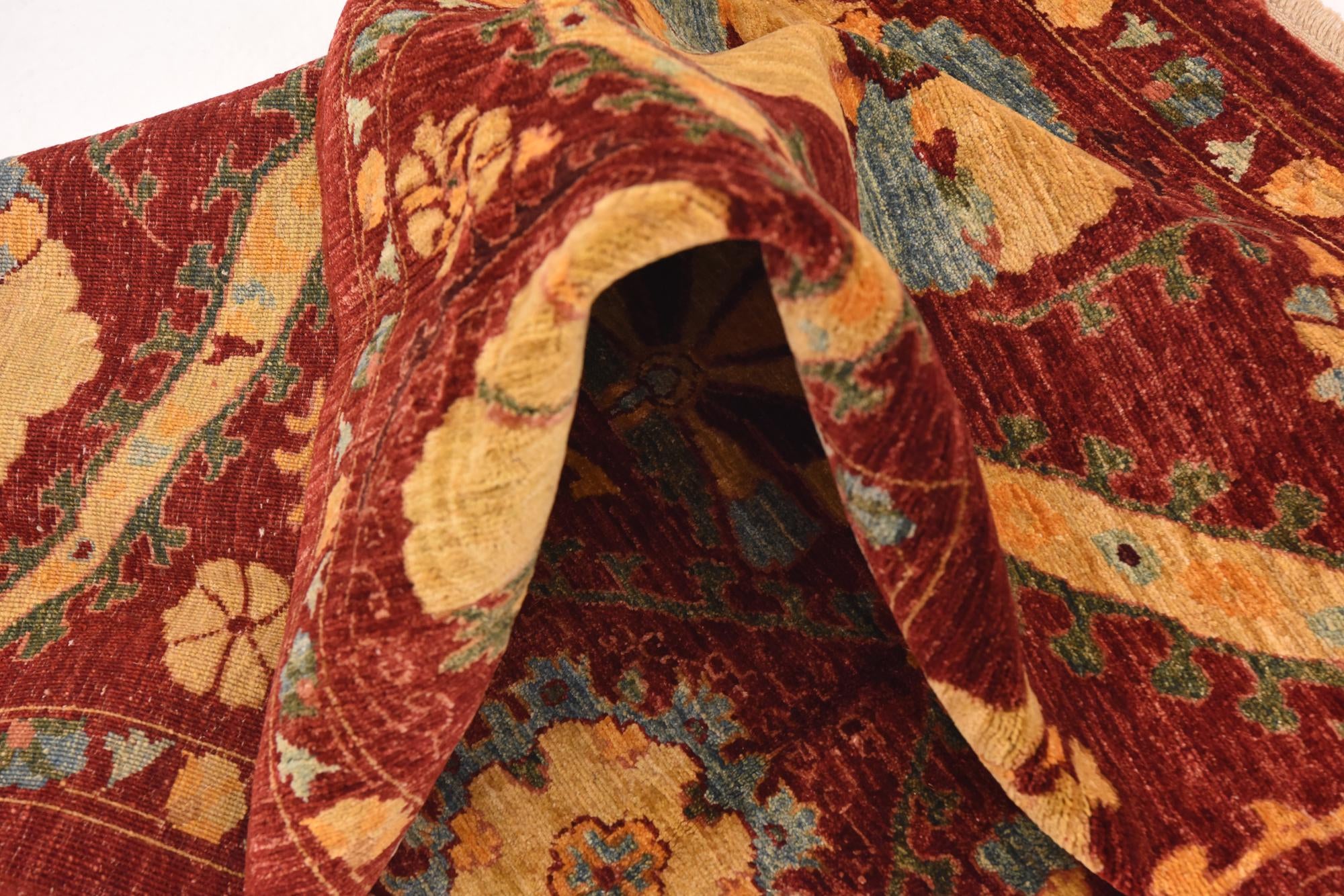 5' 8 x 7' 11 Hand Knotted Ariana Ziegler Oriental Rug