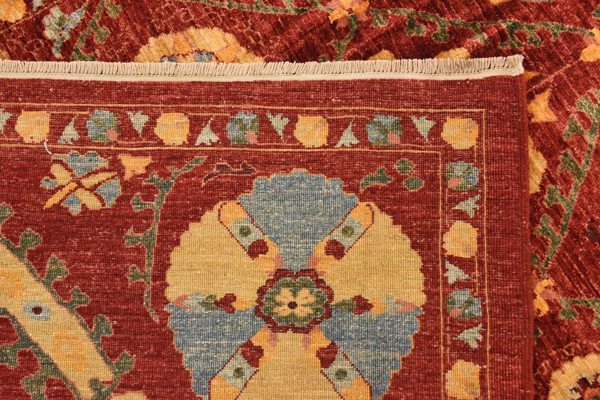 5' 8 x 7' 11 Hand Knotted Ariana Ziegler Oriental Rug