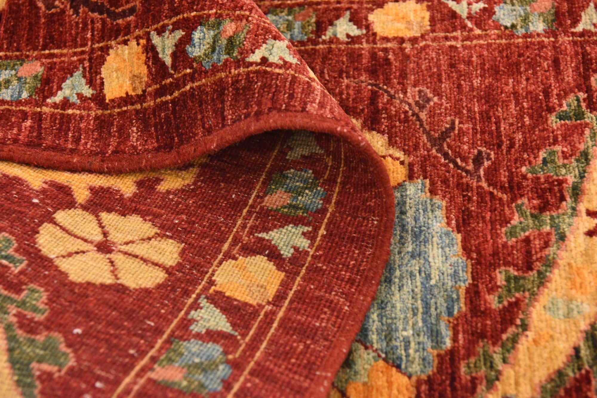 5' 8 x 7' 11 Hand Knotted Ariana Ziegler Oriental Rug