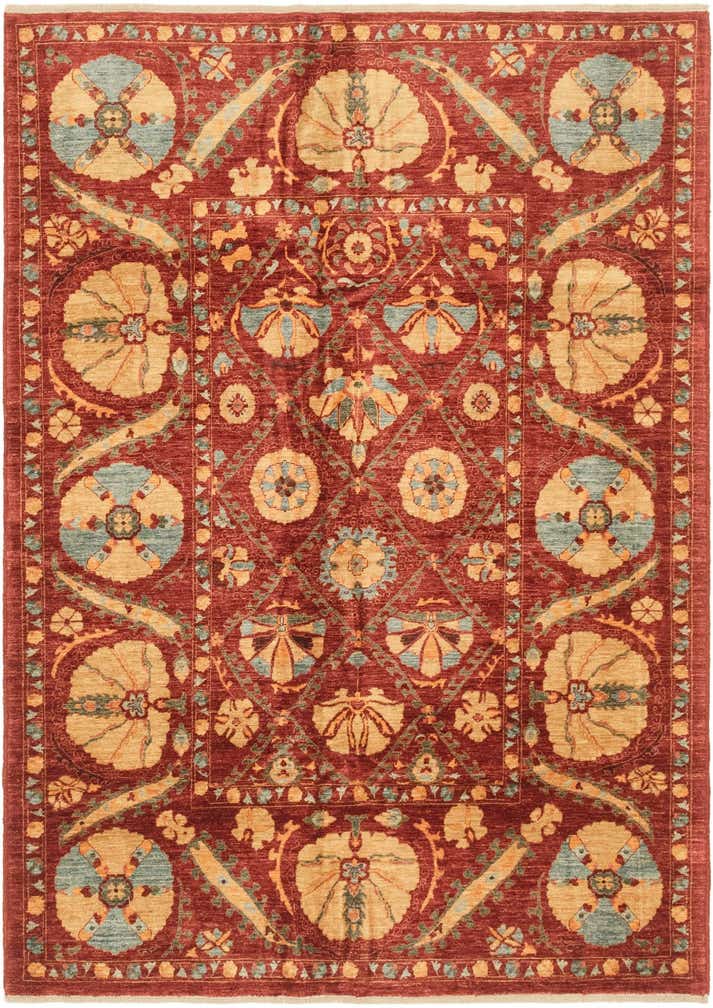 5' 8 x 7' 11 Hand Knotted Ariana Ziegler Oriental Rug