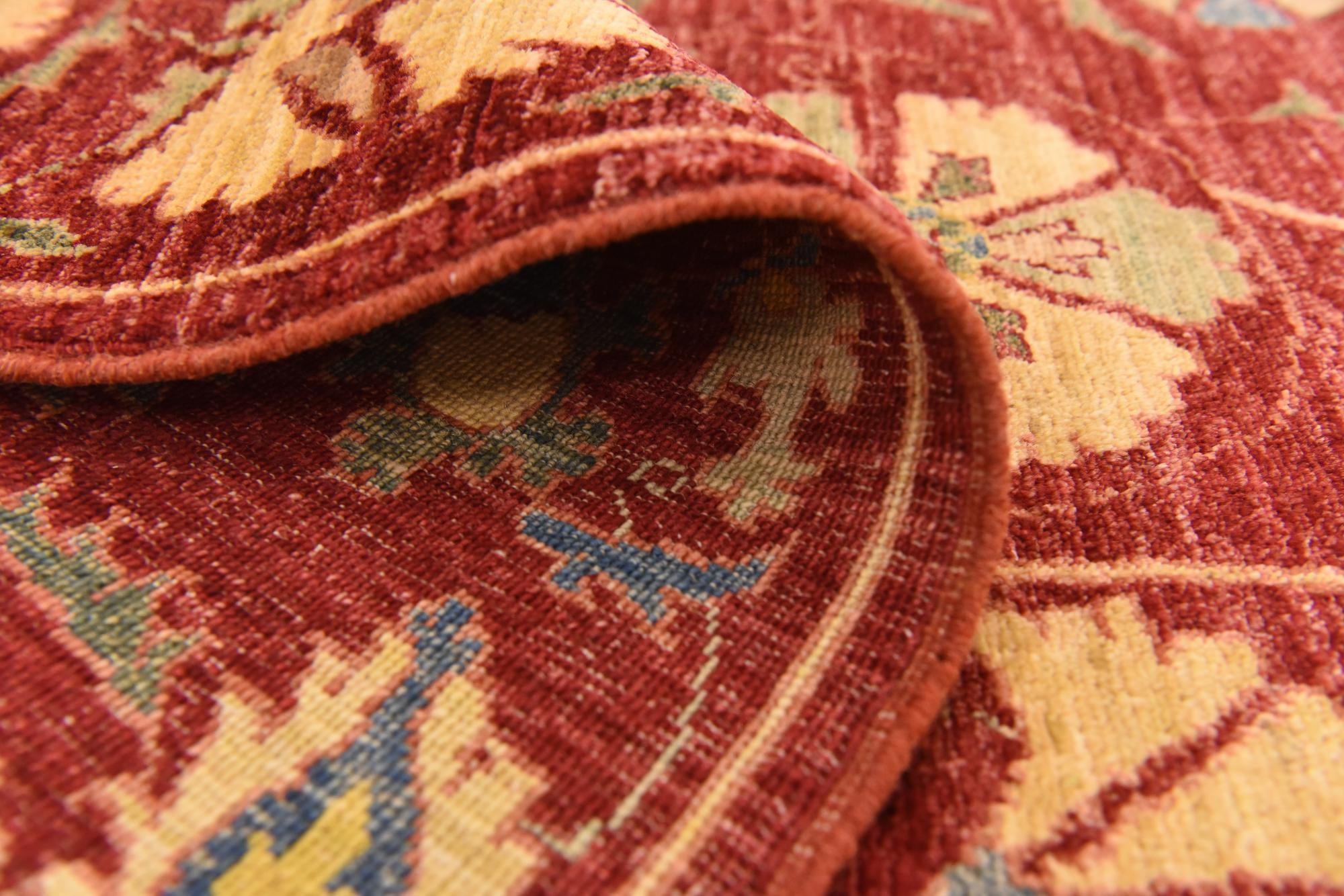5' 6 x 8' 4 Hand Knotted Ariana Ziegler Oriental Rug