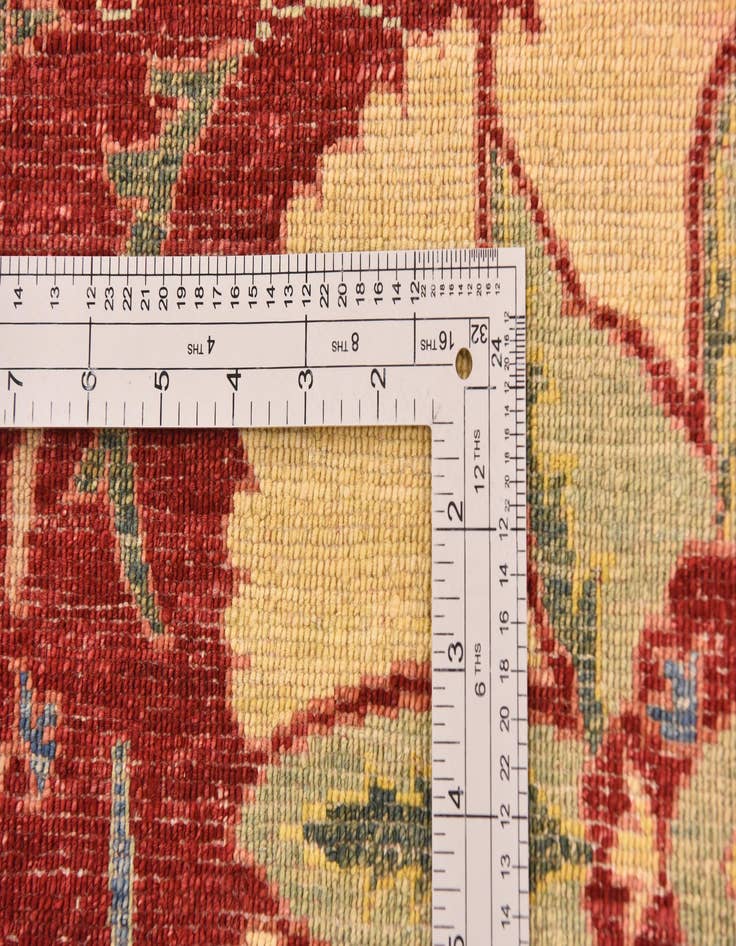 Detail image of 5' 6 x 8' 4  Hand Knotted Ariana Ziegler Oriental Rug