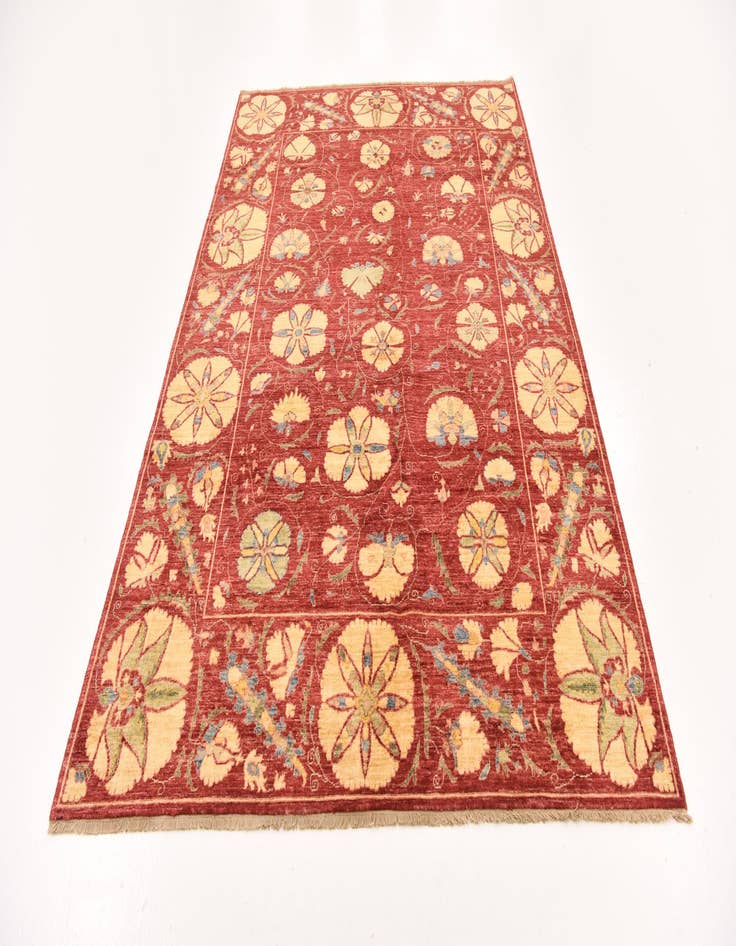 Detail image of 5' 6 x 8' 4  Hand Knotted Ariana Ziegler Oriental Rug