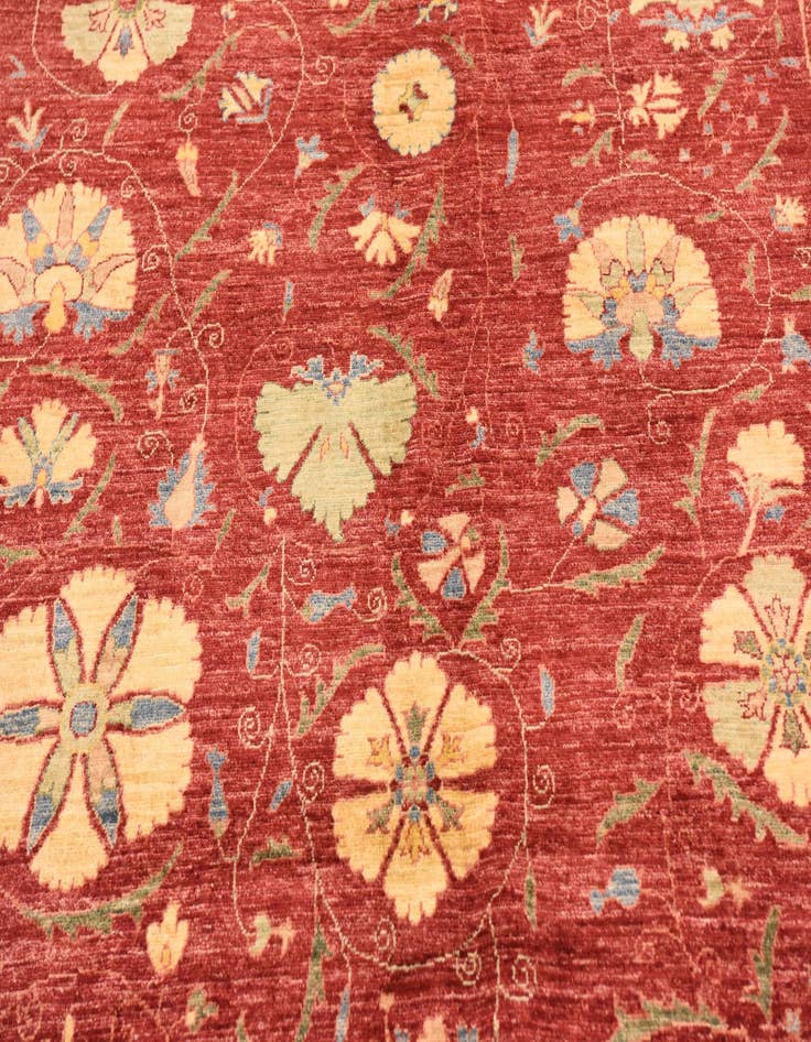 Detail image of 5' 6 x 8' 4  Hand Knotted Ariana Ziegler Oriental Rug