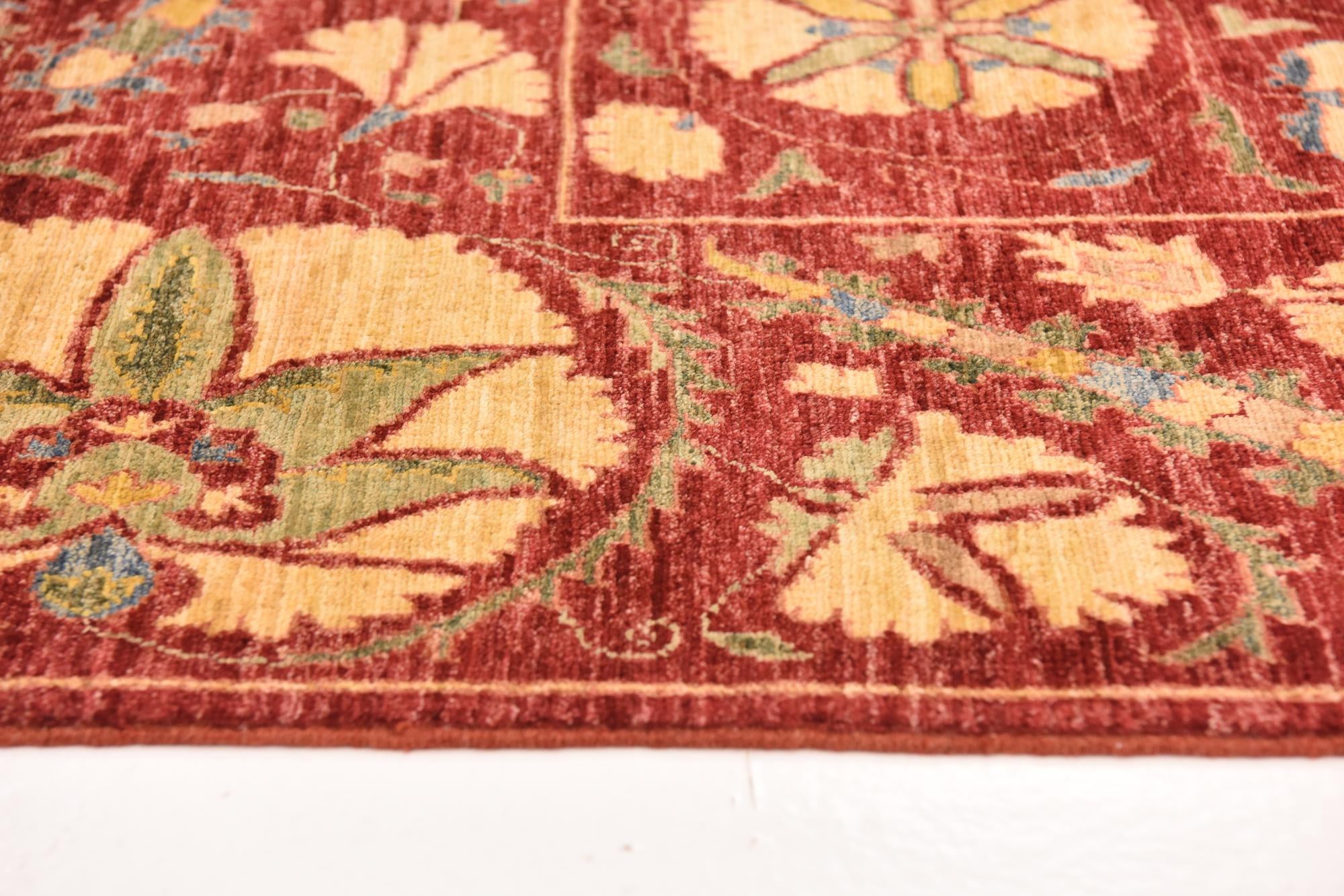 5' 6 x 8' 4 Hand Knotted Ariana Ziegler Oriental Rug