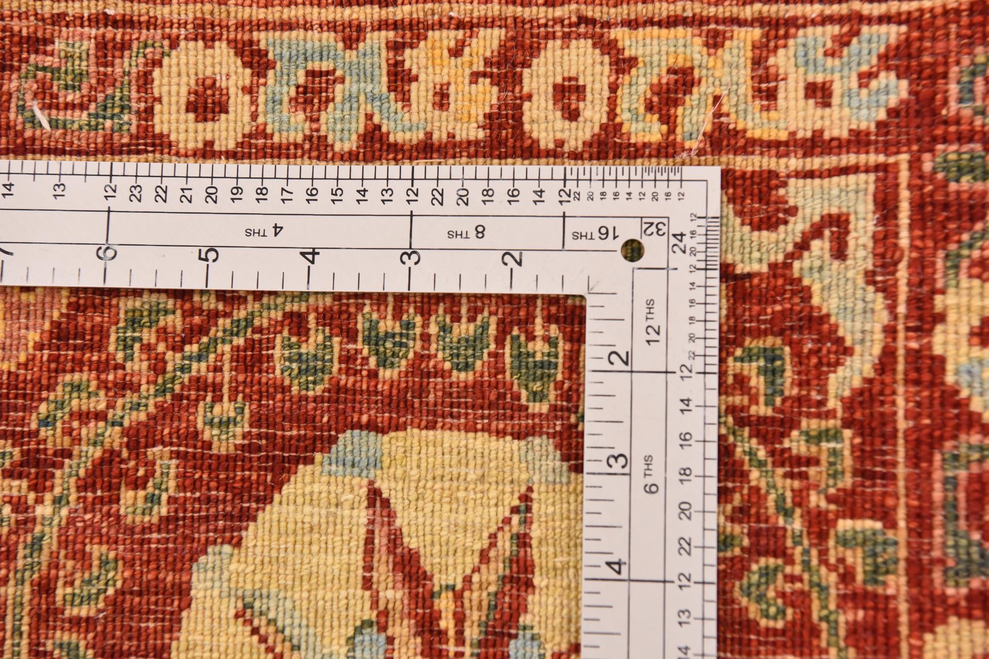 5' x 6' 4 Hand Knotted Ariana Ziegler Oriental Rug