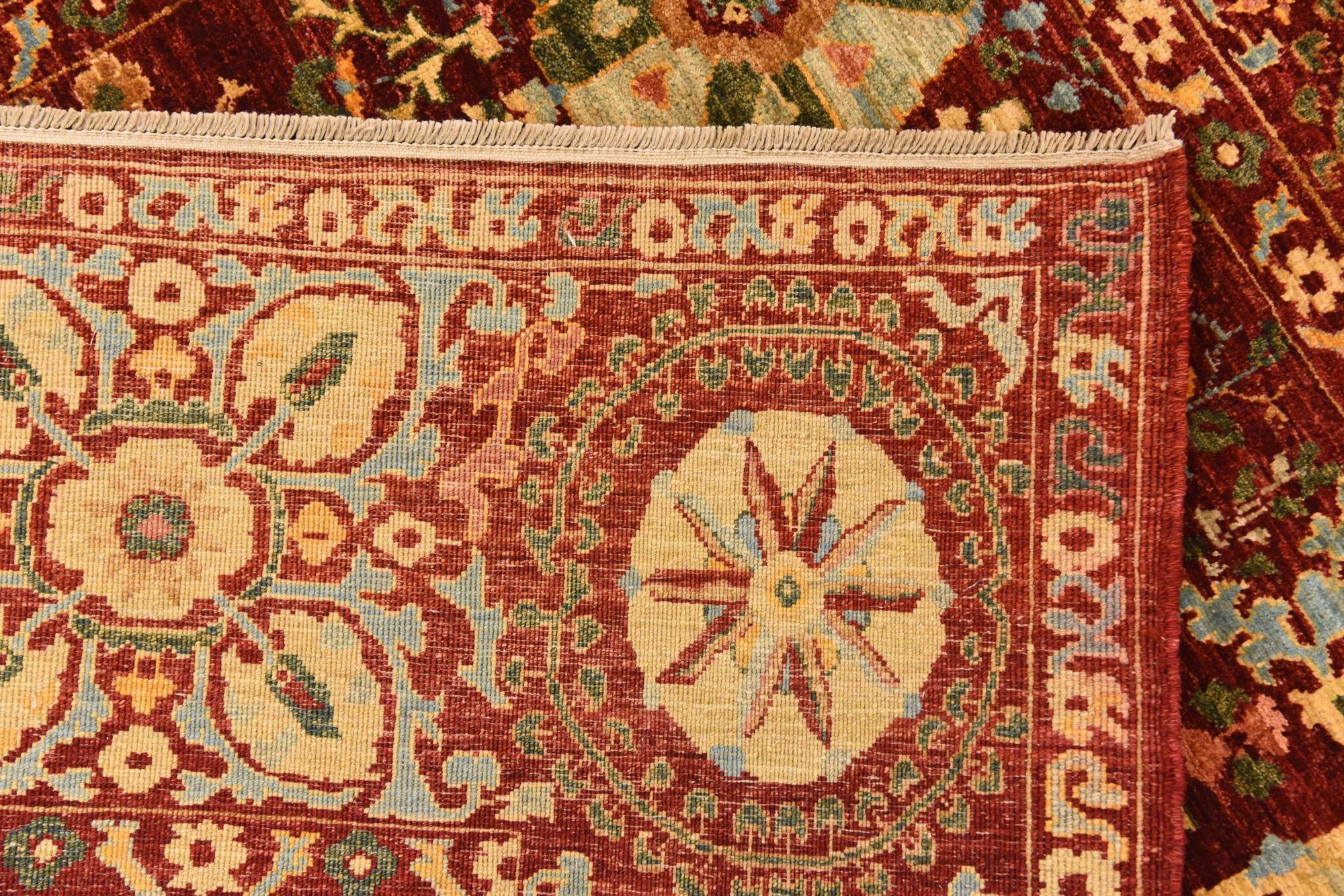 5' x 6' 4 Hand Knotted Ariana Ziegler Oriental Rug