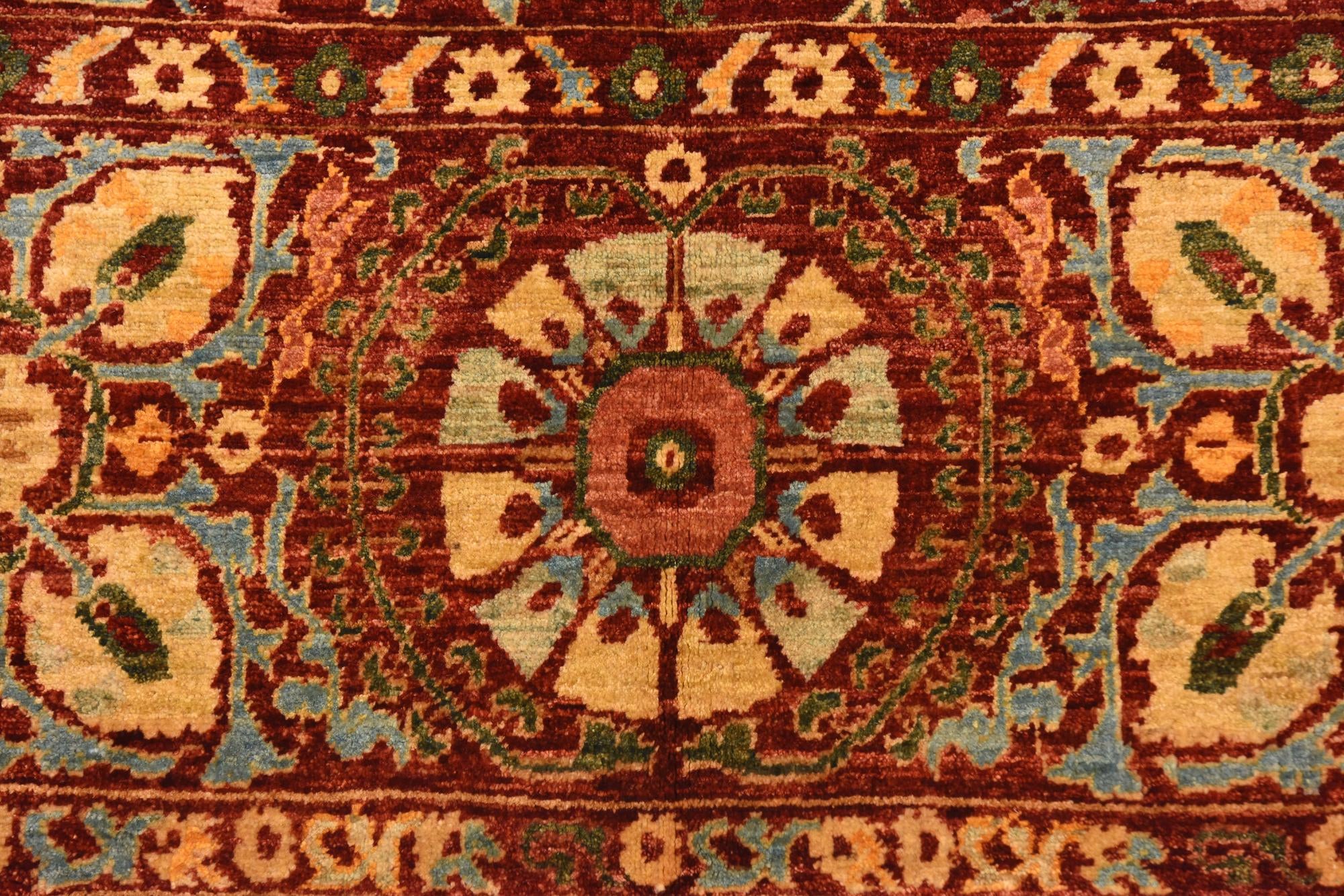 5' x 6' 4 Hand Knotted Ariana Ziegler Oriental Rug