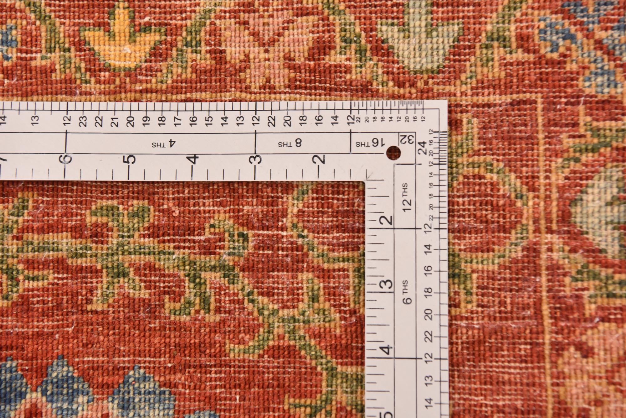 5' 1 x 6' 4 Hand Knotted Ariana Ziegler Oriental Rug