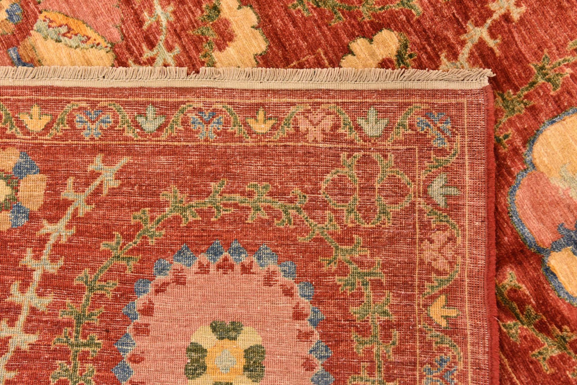 5' 1 x 6' 4 Hand Knotted Ariana Ziegler Oriental Rug