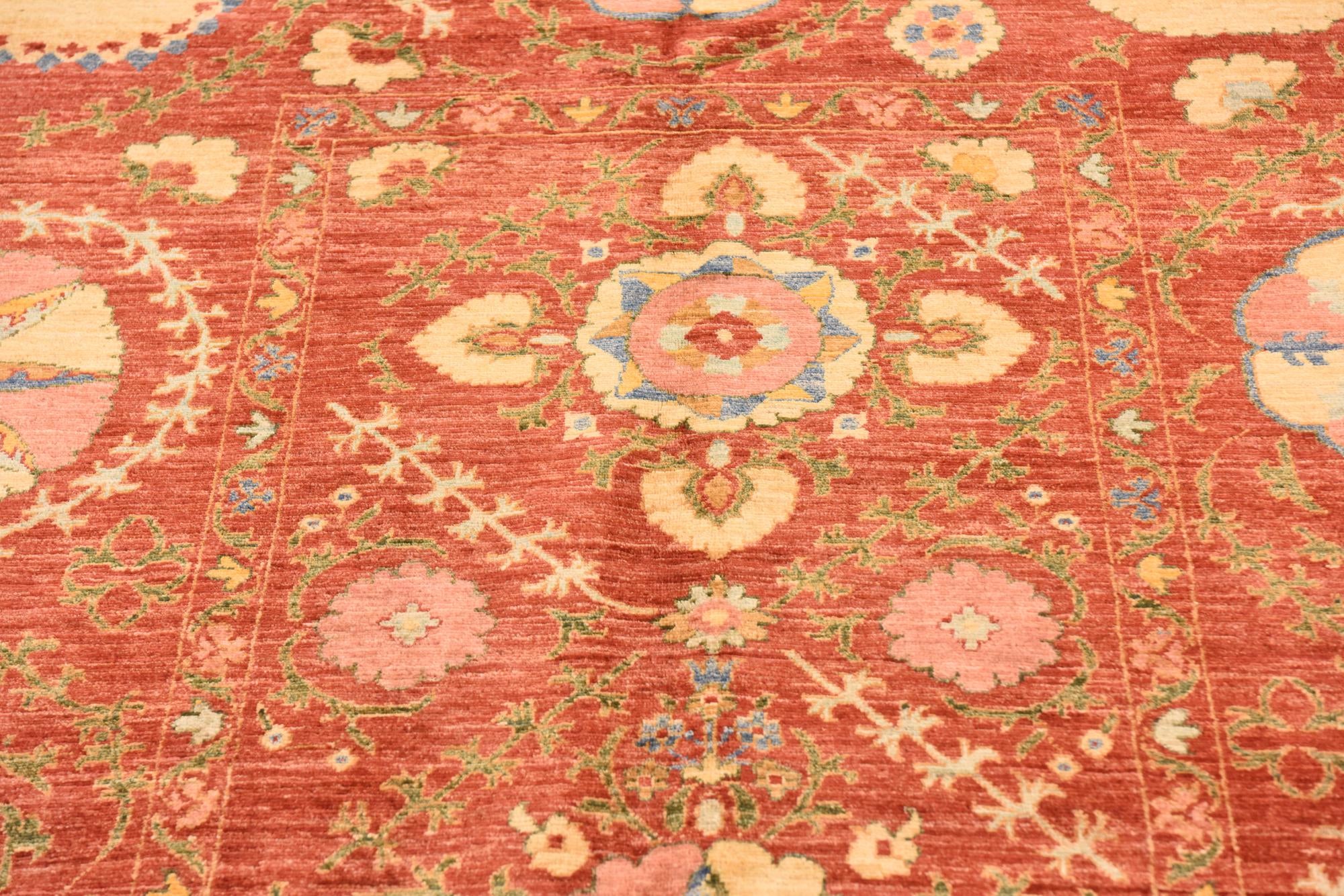 5' 1 x 6' 4 Hand Knotted Ariana Ziegler Oriental Rug