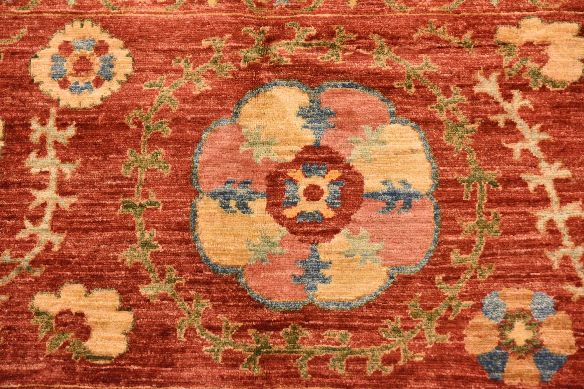 5' 1 x 6' 4 Hand Knotted Ariana Ziegler Oriental Rug