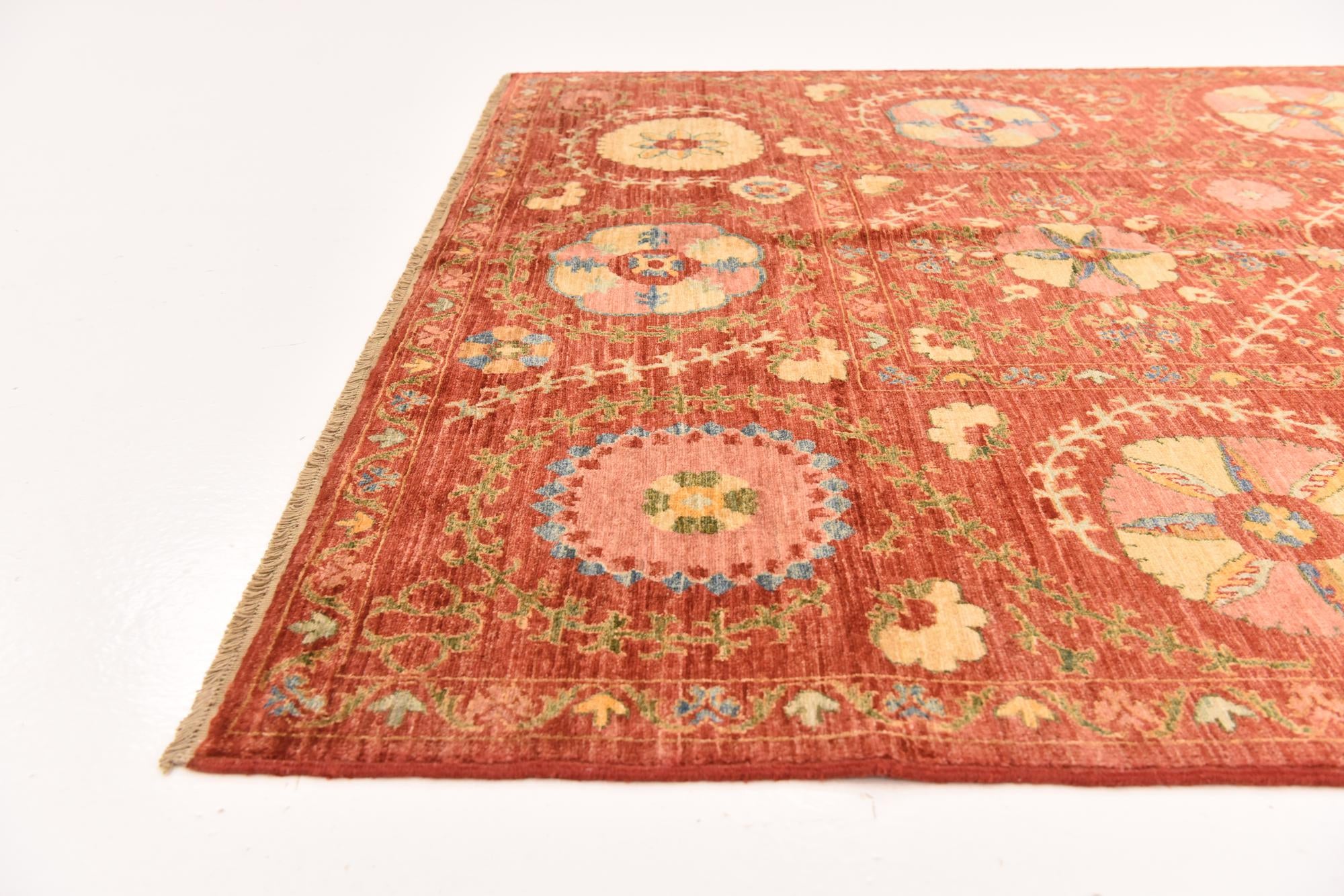 5' 1 x 6' 4 Hand Knotted Ariana Ziegler Oriental Rug