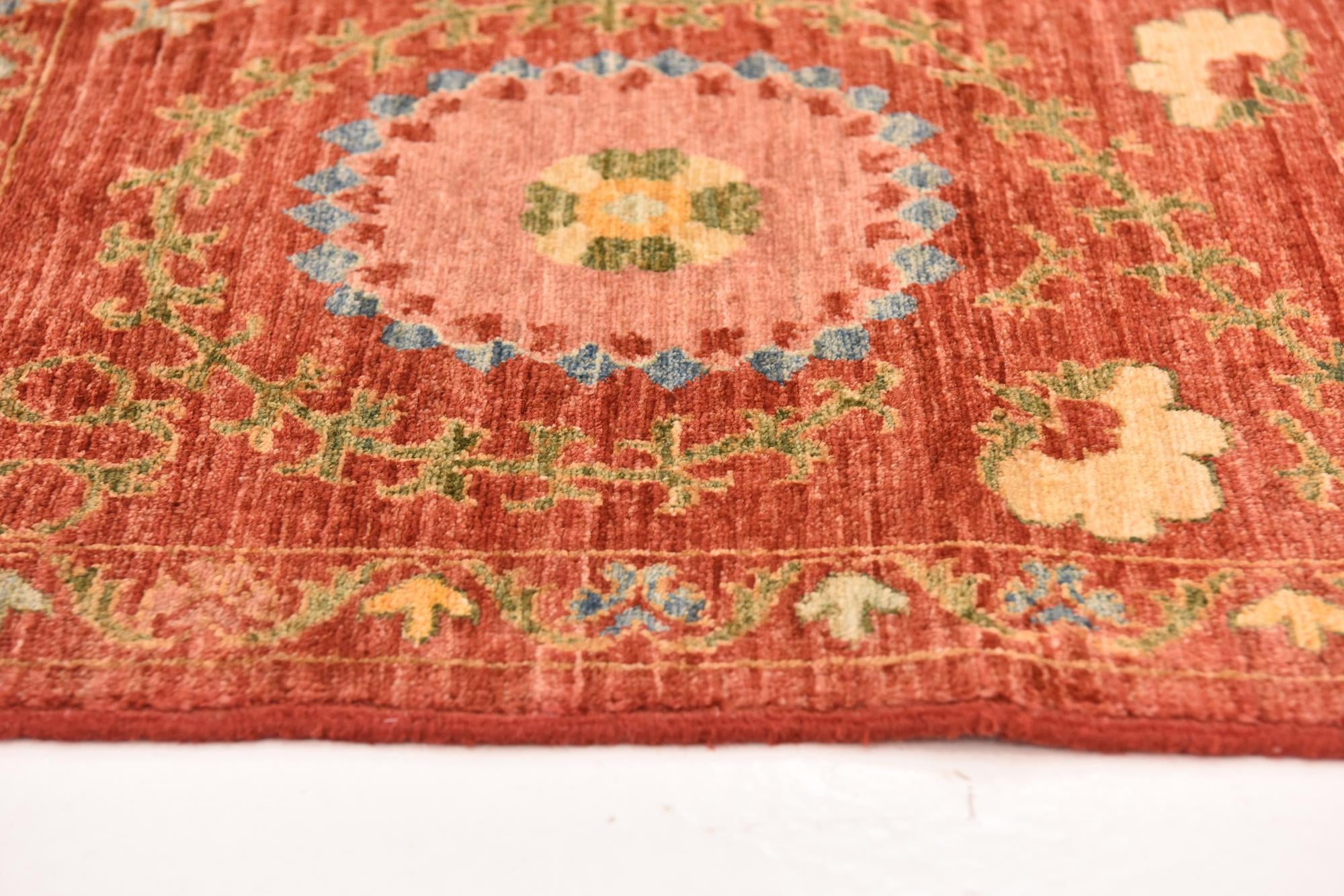 5' 1 x 6' 4 Hand Knotted Ariana Ziegler Oriental Rug