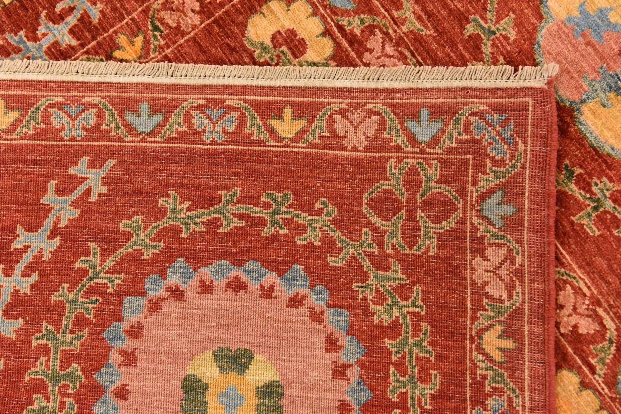 5' 3 x 6' 8 Hand Knotted Ariana Ziegler Oriental Rug