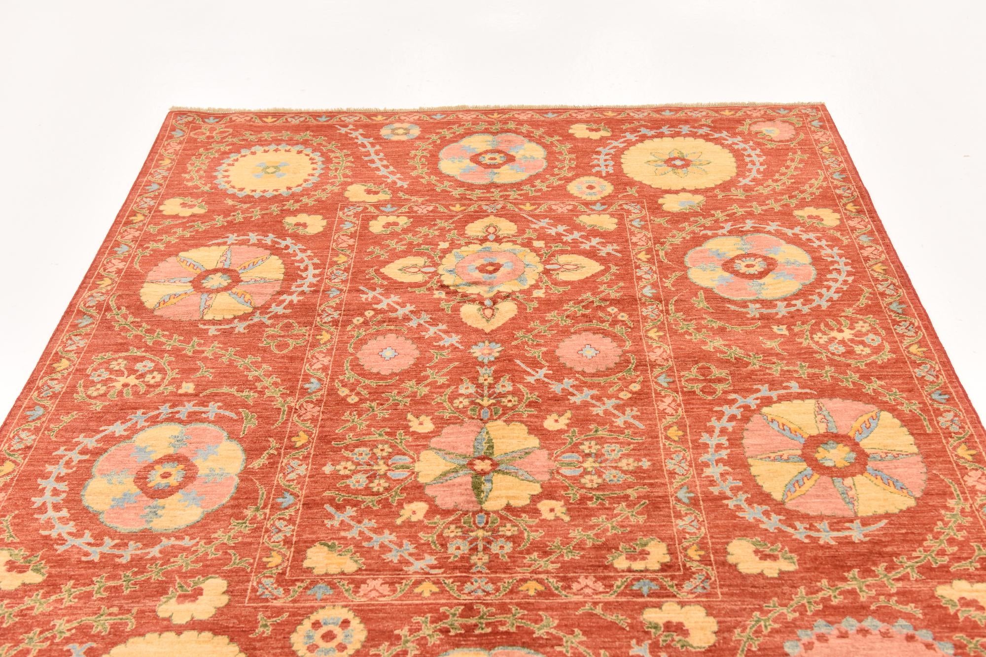 5' 3 x 6' 8 Hand Knotted Ariana Ziegler Oriental Rug