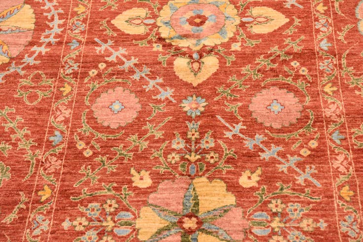 Detail image of 5' 3 x 6' 8 Hand Knotted Ariana Ziegler Oriental Rug