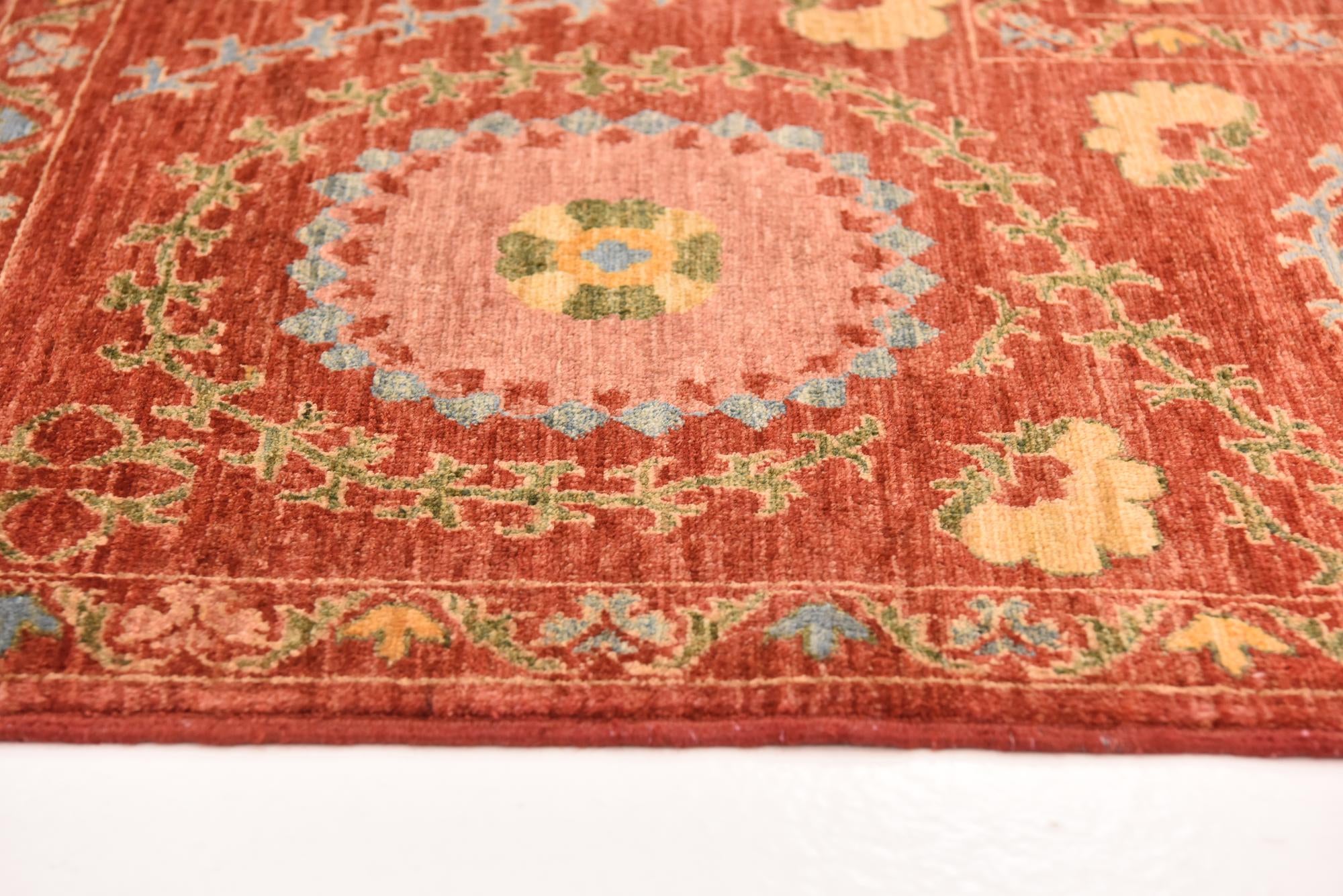 5' 3 x 6' 8 Hand Knotted Ariana Ziegler Oriental Rug
