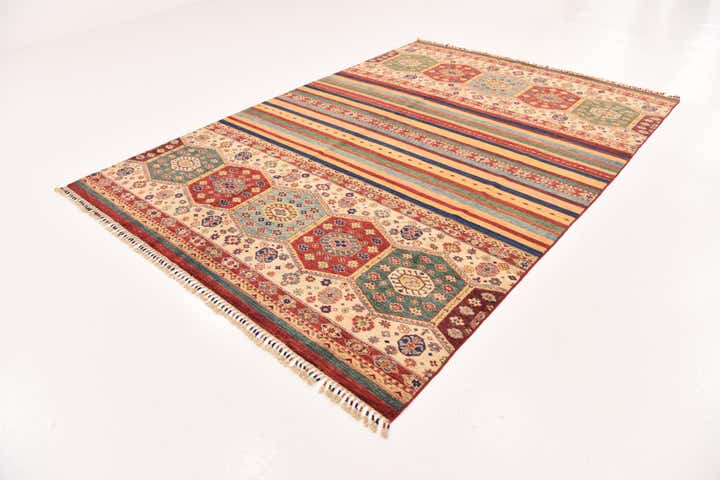 6' 9 x 9' 9 Hand Knotted Ariana Ziegler Rug