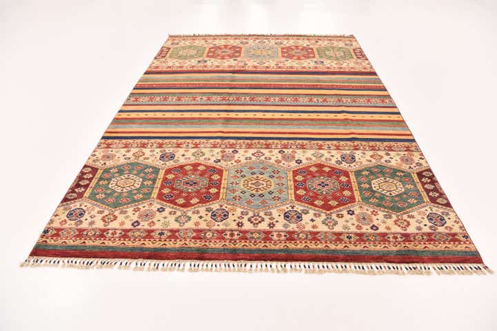 6' 9 x 9' 9 Hand Knotted Ariana Ziegler Rug