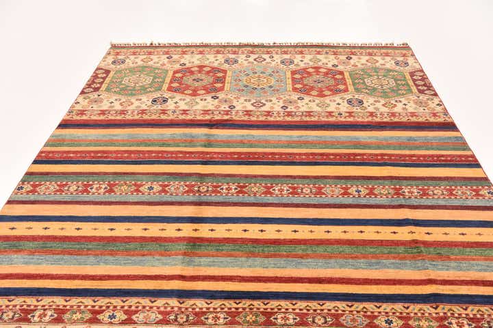 6' 9 x 9' 9 Hand Knotted Ariana Ziegler Rug