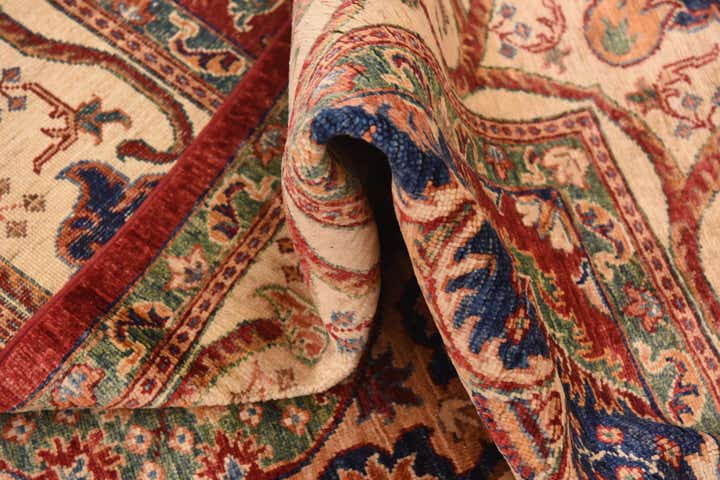 6' 9 x 10' 2 Hand Knotted Ariana Ziegler Rug