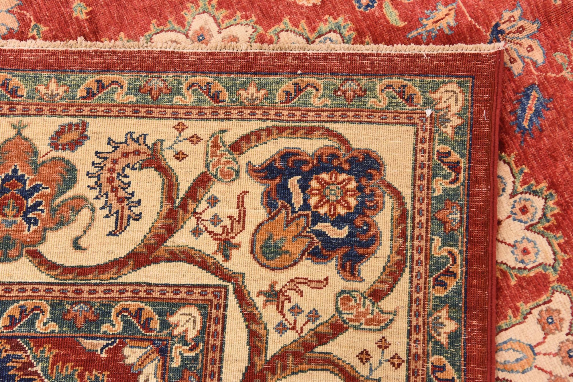 6' 9 x 10' 2 Hand Knotted Ariana Ziegler Rug