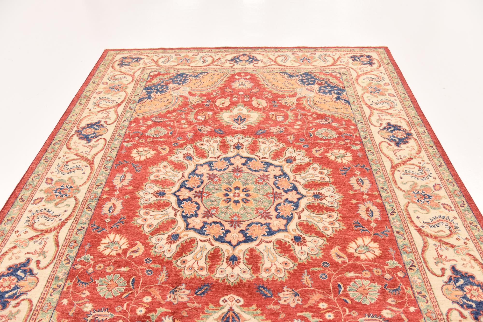 6' 9 x 10' 2 Hand Knotted Ariana Ziegler Rug