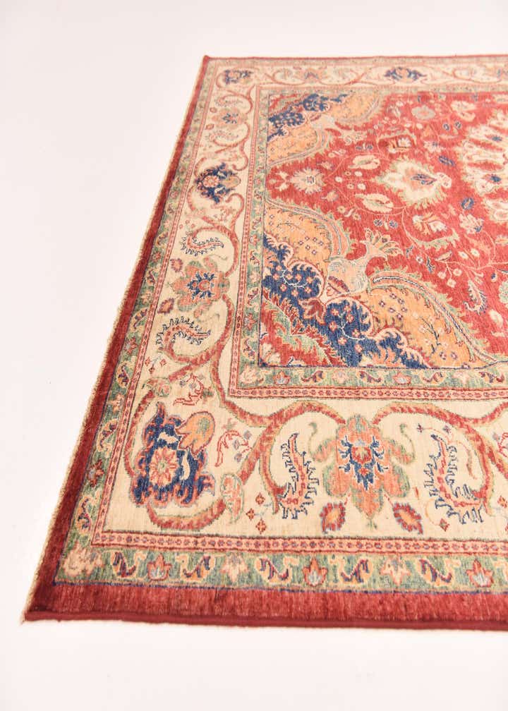 6' 9 x 10' 2 Hand Knotted Ariana Ziegler Rug