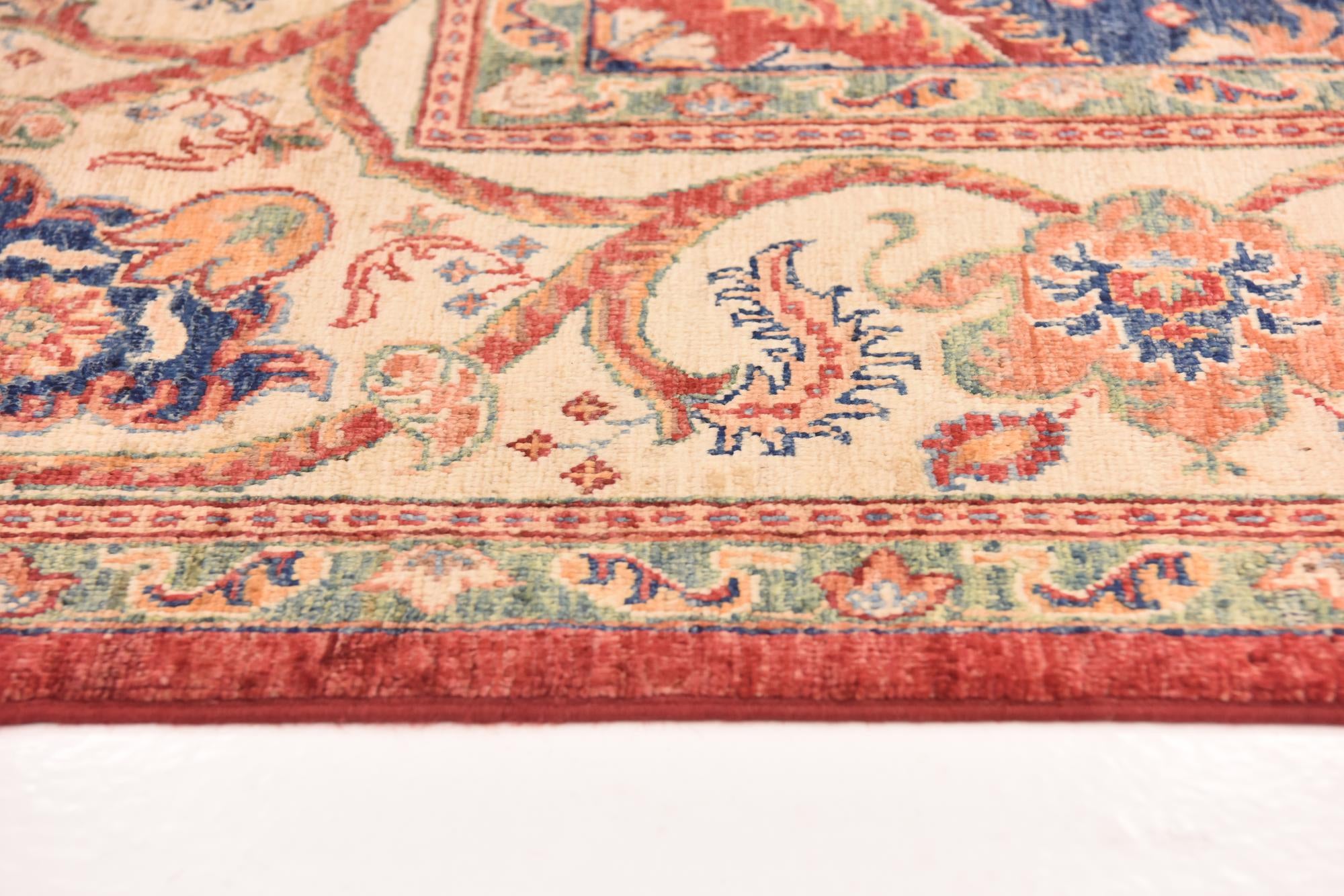 6' 9 x 10' 2 Hand Knotted Ariana Ziegler Rug
