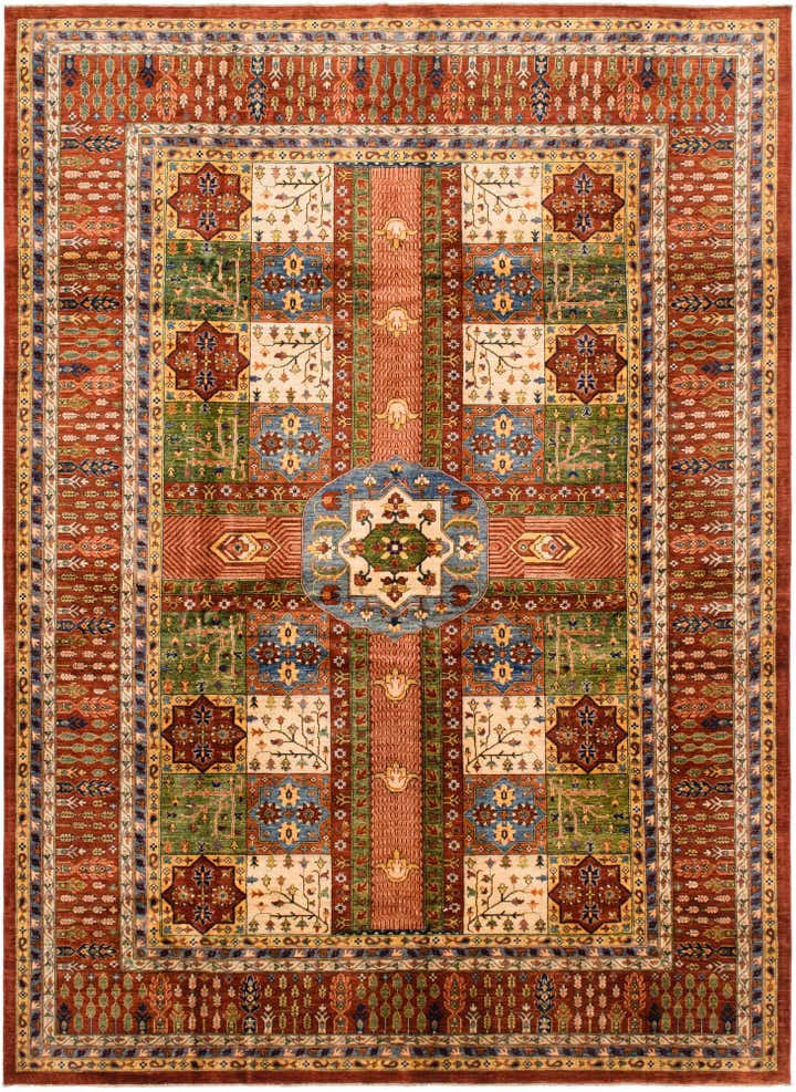 10' x 13' 7 Hand Knotted Ariana Ziegler Rug
