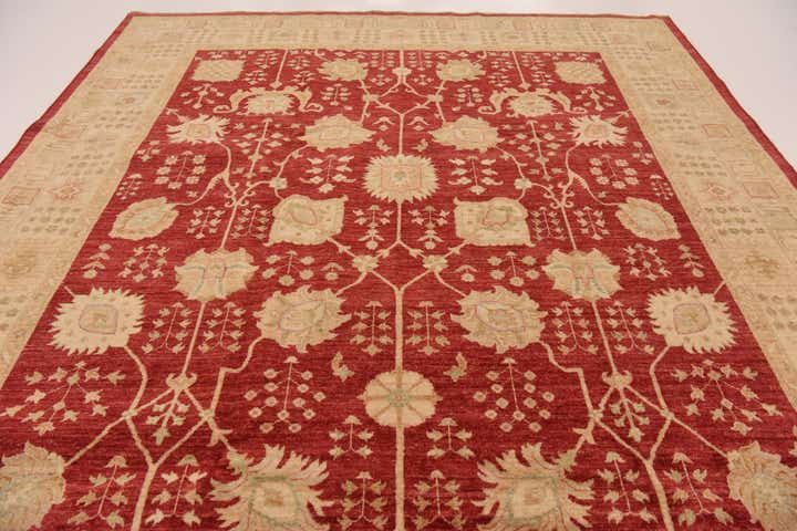 8' 5 x 11' 7 Hand Knotted Ariana Ziegler Rug