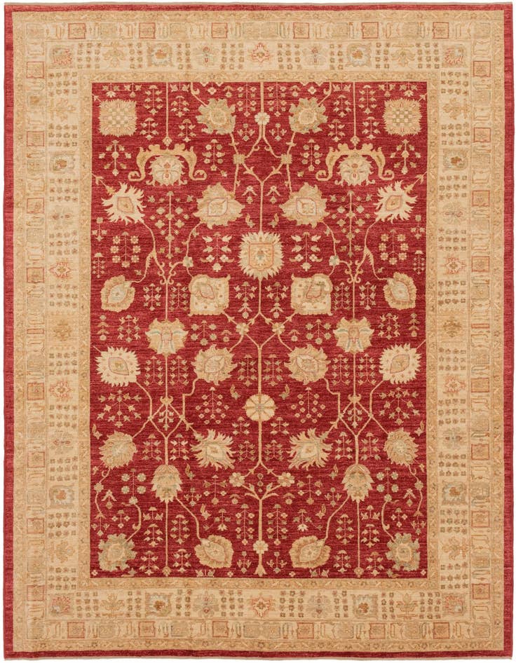 Detail image of 8' 5 x 11' 7 Hand Knotted Ariana Ziegler Rug