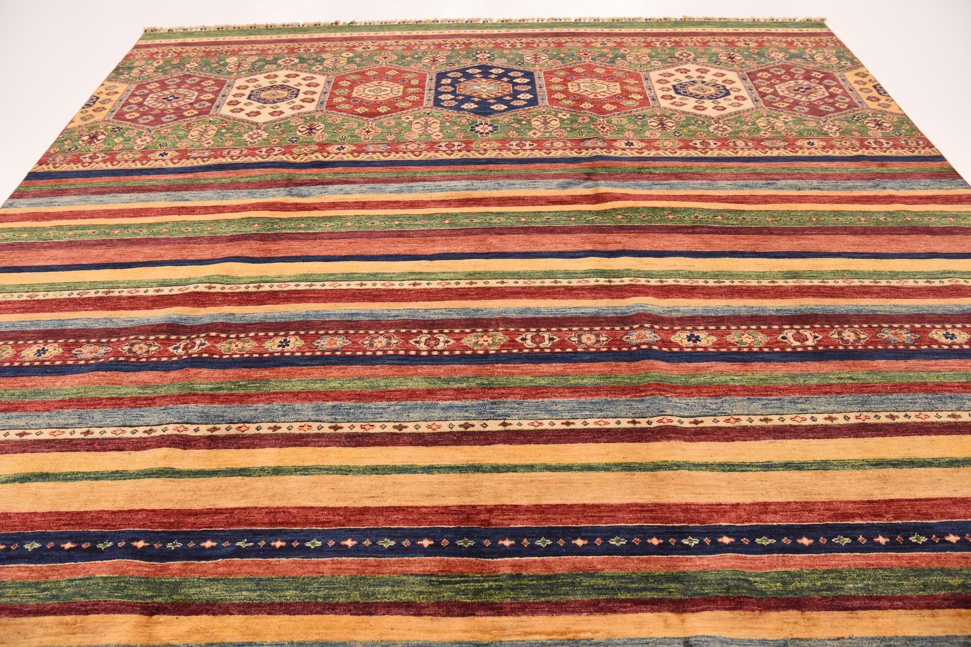 8' 10 x 12' 2 Hand Knotted Ariana Ziegler Rug