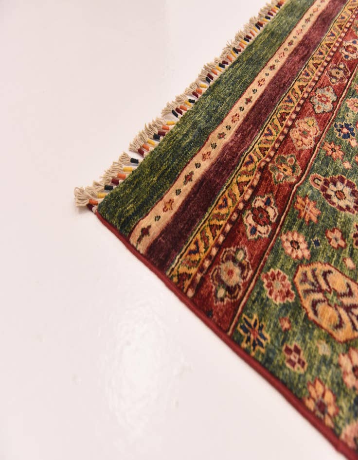 Detail image of 8' 10 x 12' 2  Hand Knotted Ariana Ziegler Rug