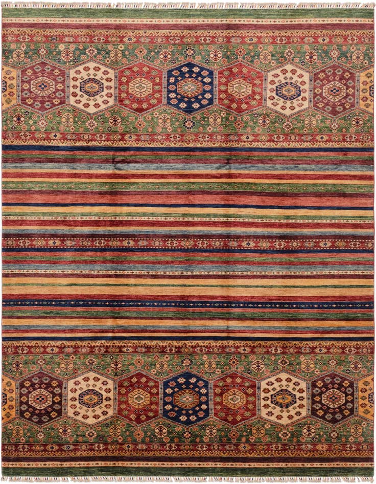 Detail image of 8' 10 x 12' 2 Hand Knotted Ariana Ziegler Rug