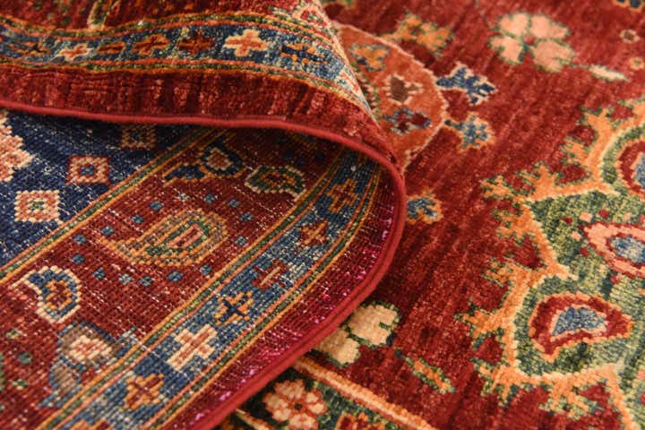 8' x 11' 5 Hand Knotted Ariana Ziegler Rug