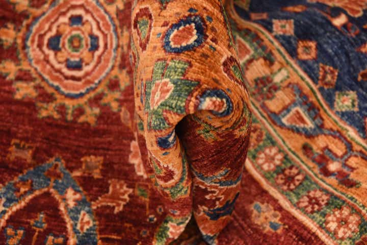 8' x 11' 5 Hand Knotted Ariana Ziegler Rug