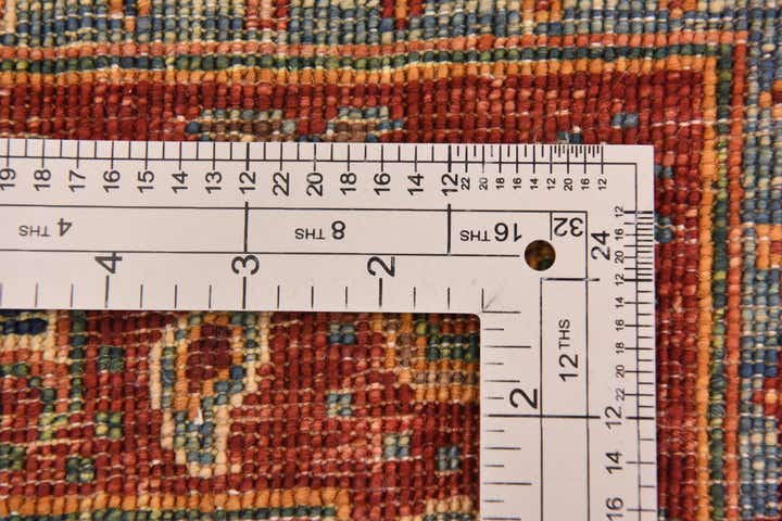 8' x 11' 5 Hand Knotted Ariana Ziegler Rug