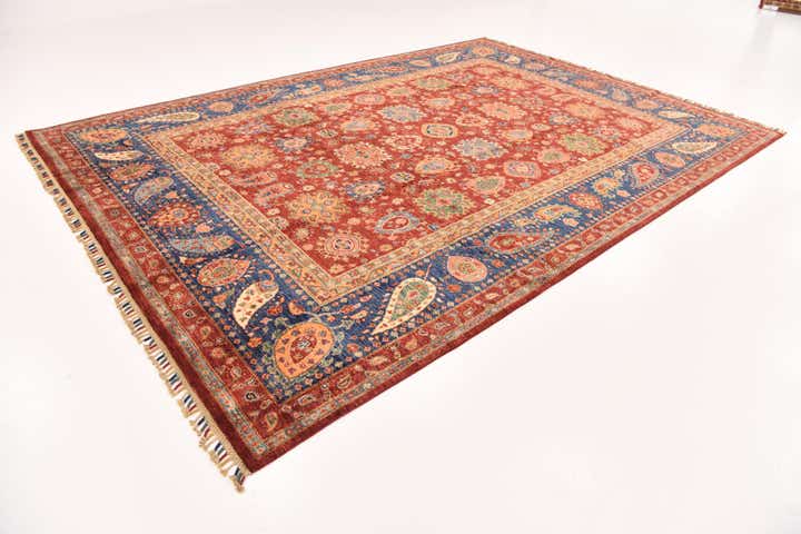8' x 11' 5 Hand Knotted Ariana Ziegler Rug