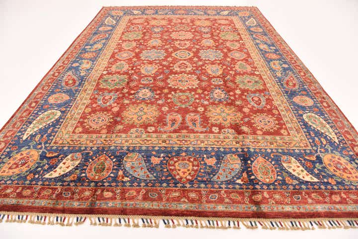 8' x 11' 5 Hand Knotted Ariana Ziegler Rug