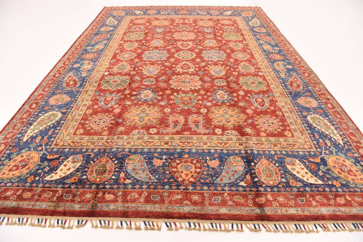 Detail image of 8' x 11' 5 Hand Knotted Ariana Ziegler Rug
