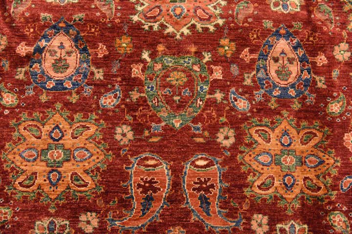 8' x 11' 5 Hand Knotted Ariana Ziegler Rug