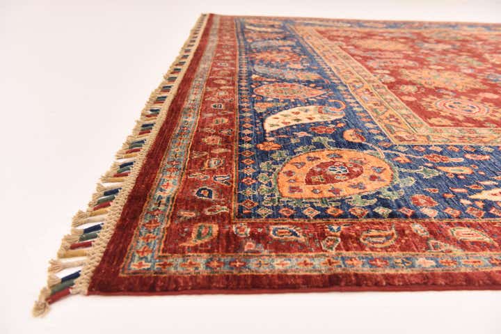 8' x 11' 5 Hand Knotted Ariana Ziegler Rug