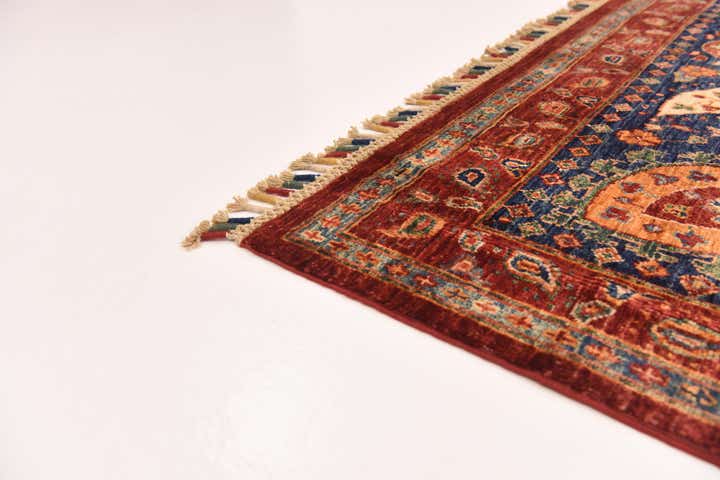8' x 11' 5 Hand Knotted Ariana Ziegler Rug