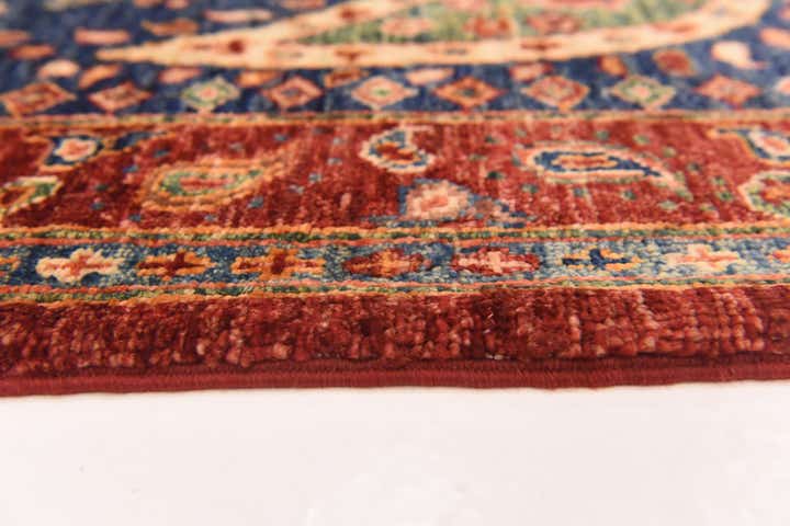 8' x 11' 5 Hand Knotted Ariana Ziegler Rug