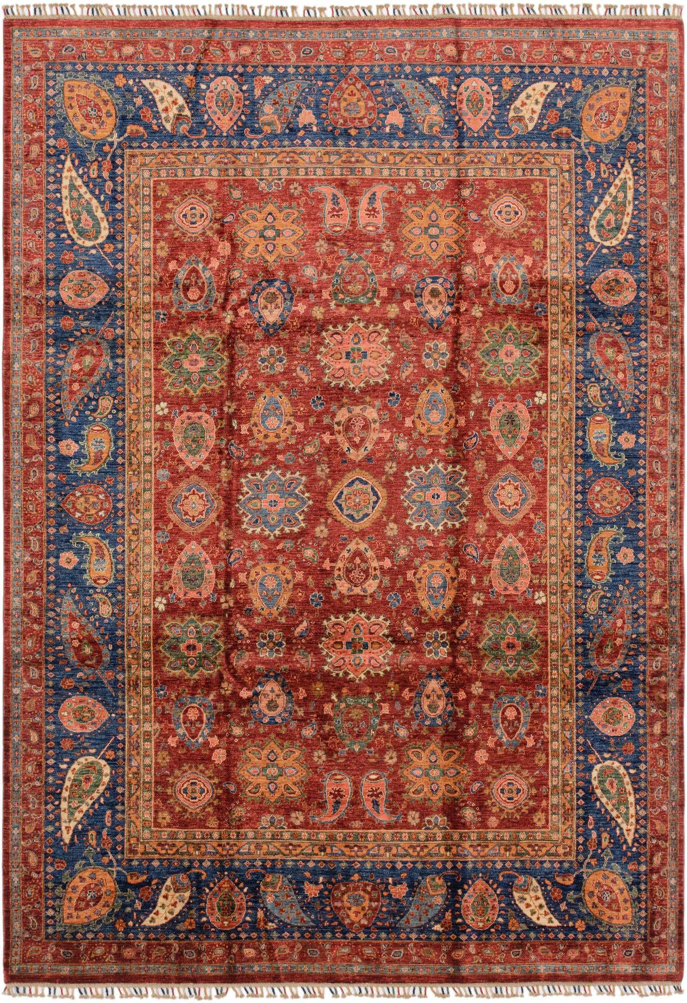 8' x 11' 5 Hand Knotted Ariana Ziegler Rug