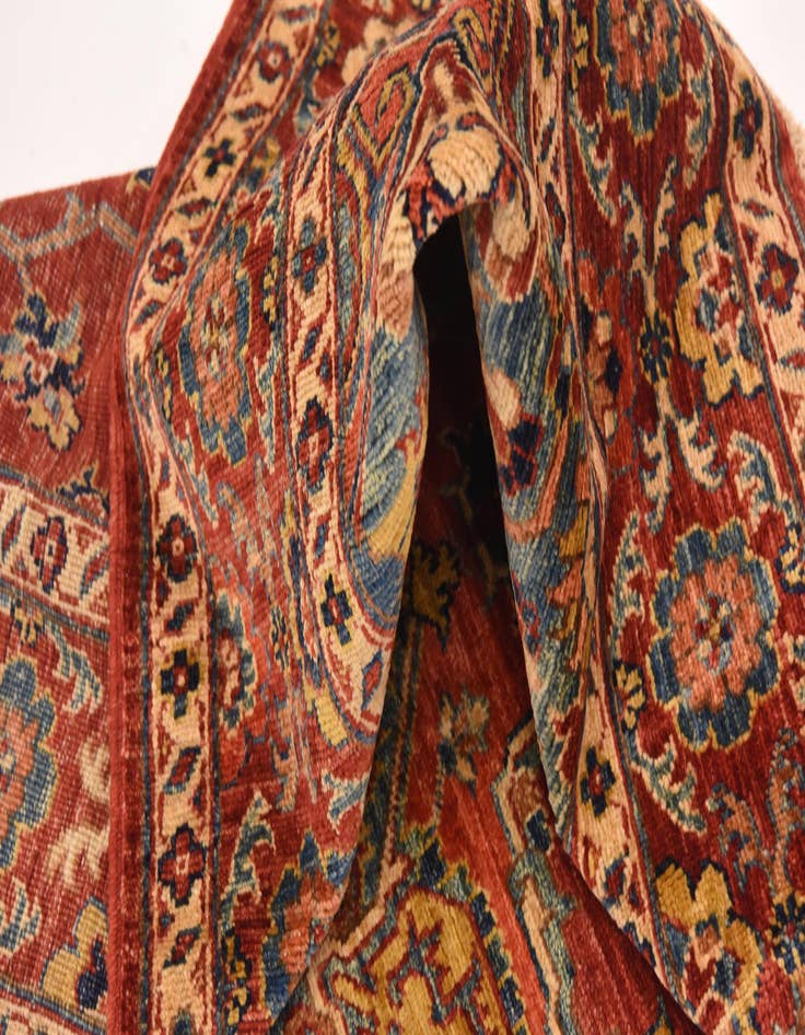 Detail image of 5' x 6' 7  Hand Knotted Ariana Ziegler Rug